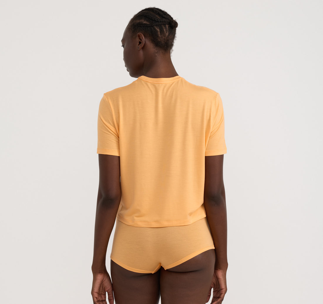 Soft Touch Boxy Tee | Kun DKK 191 | Organic Basics