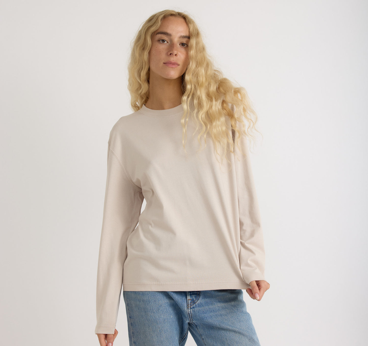 True Heavy Boxy Long Sleeve Tee