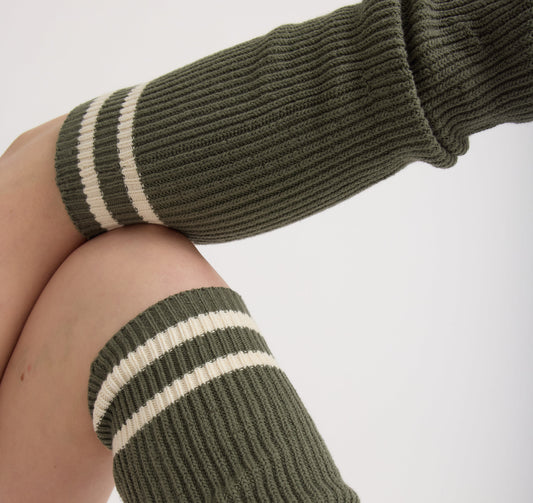Soft Knit Rib Leg Warmer