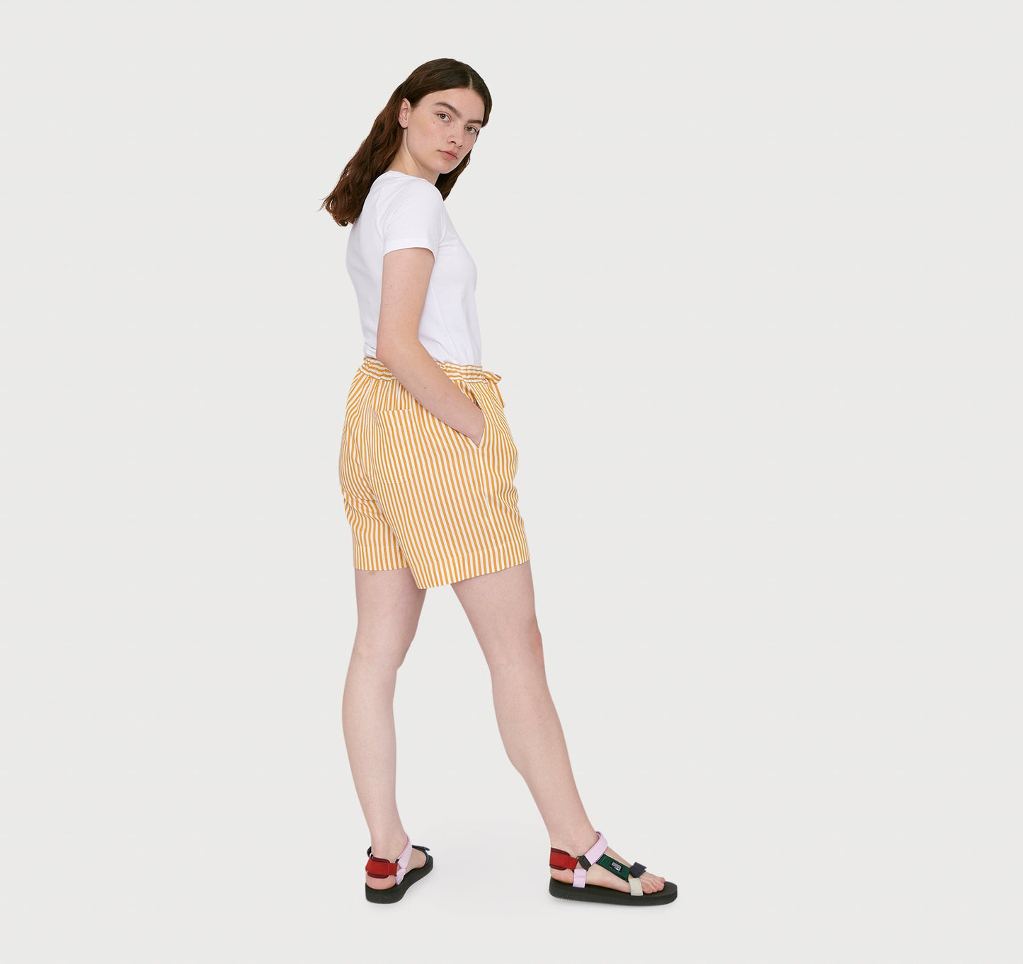 Soft Touch Woven Draw-Cord Shorts